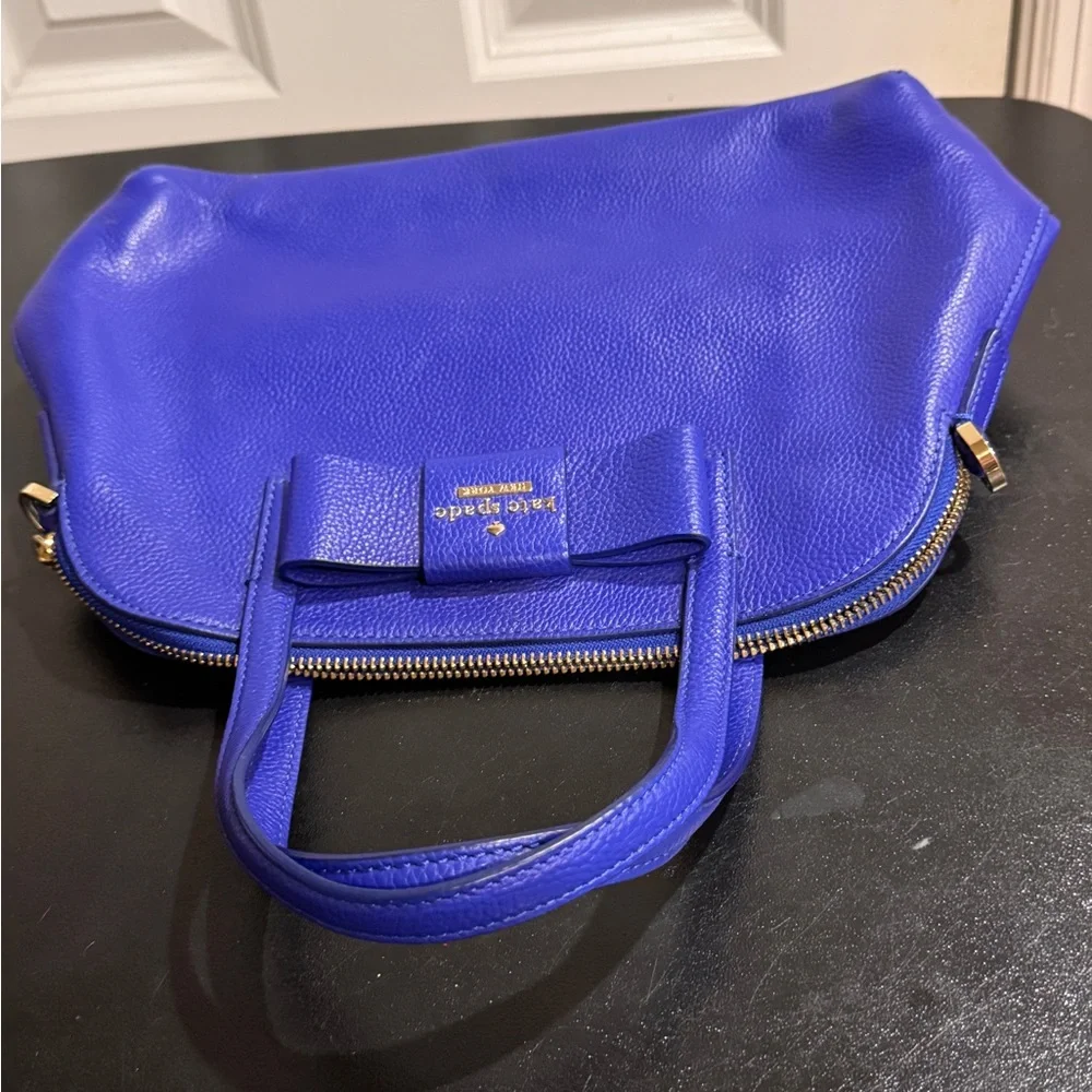 Kate Spade Royal Blue Satchel shoulder bag